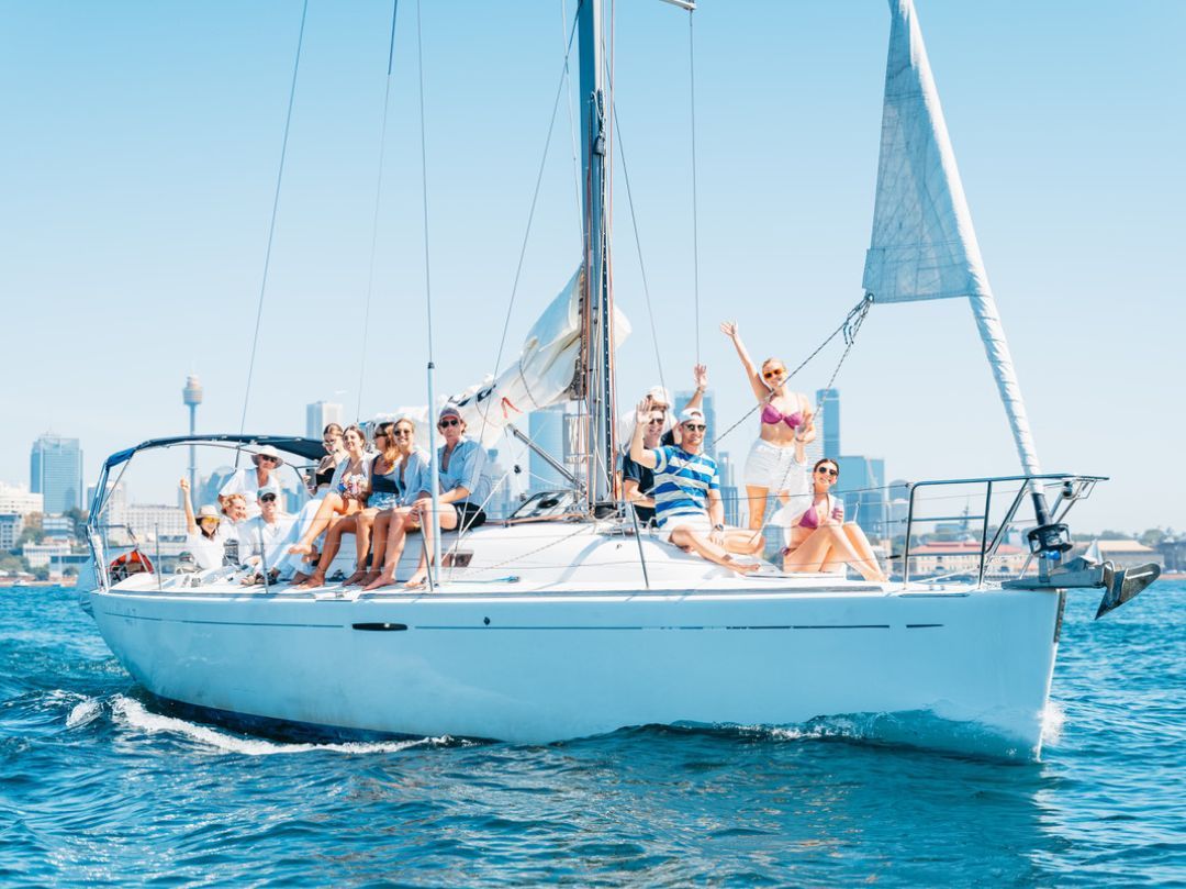 Beneteau First 40 Boat Hire Sydney - Group Photo
