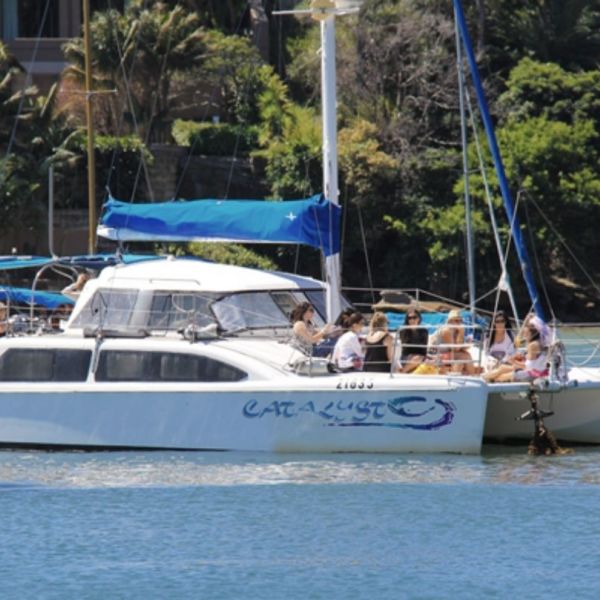 Catalyst Boat Hire - Cruising Sydney Harbour