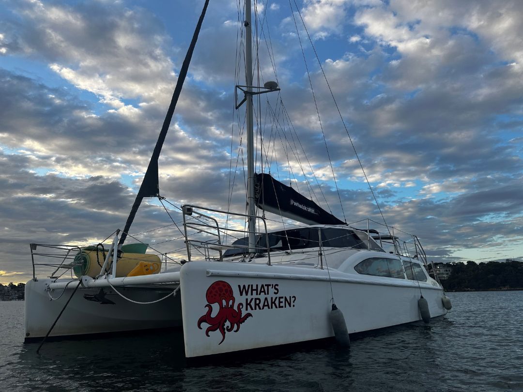 What's Kraken - catamaran hire Sydney Harbour