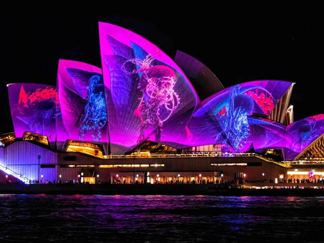 Vivid Festival of Lights Cruise Sydney Opera House