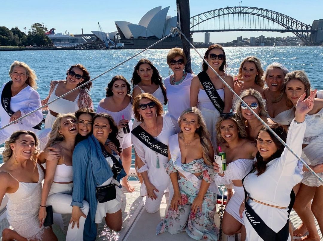 Hens Party Boat Cruise Sydney Harbour - Group Photo