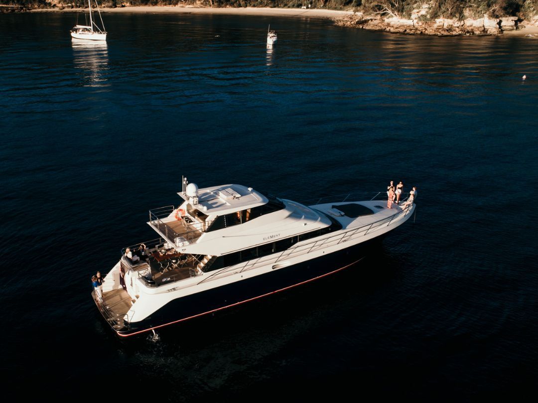 Luxury Yacht Hire for Bucks Party Sydney