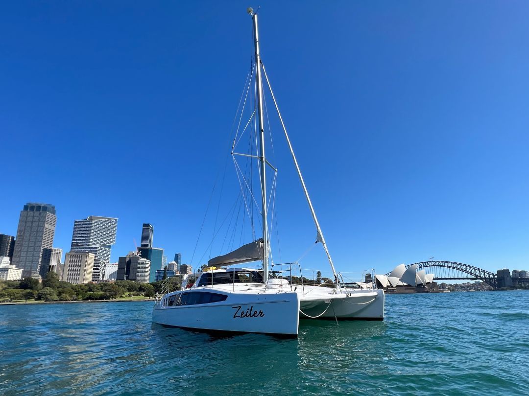 Zeiler Catamaran Hire - Sydney Harbour
