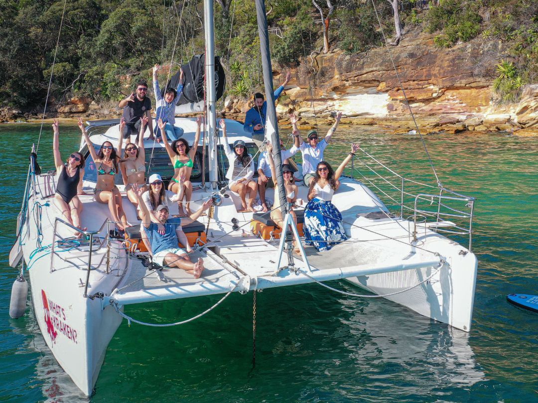 What's Kraken - Catamaran hire on Sydney Harbour