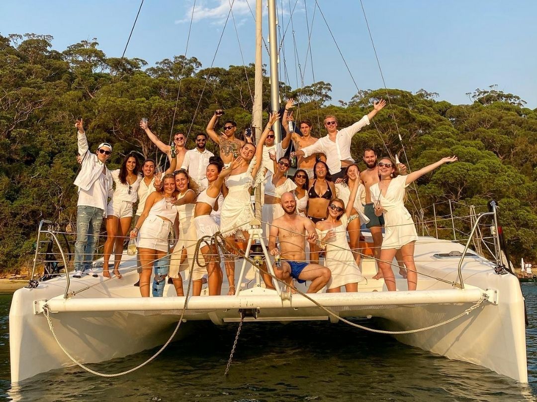 Alila Boat Hire - White Party