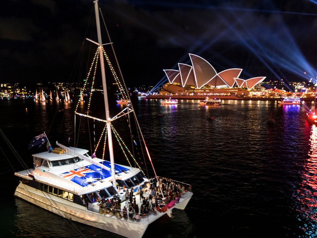 Aussie Legend - Catamaran hire for corporate or birthday events