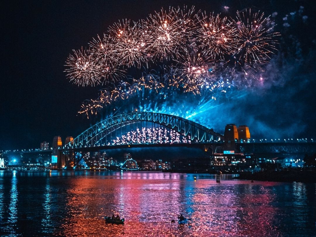 NYE Boat Hire Sydney - Sydney Harbour Bridge Firework Show