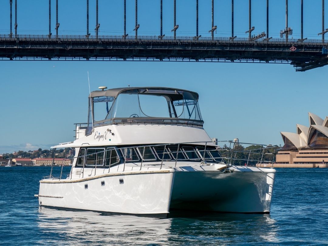 Enigma X Boat Hire - Cruising Sydney Harbour