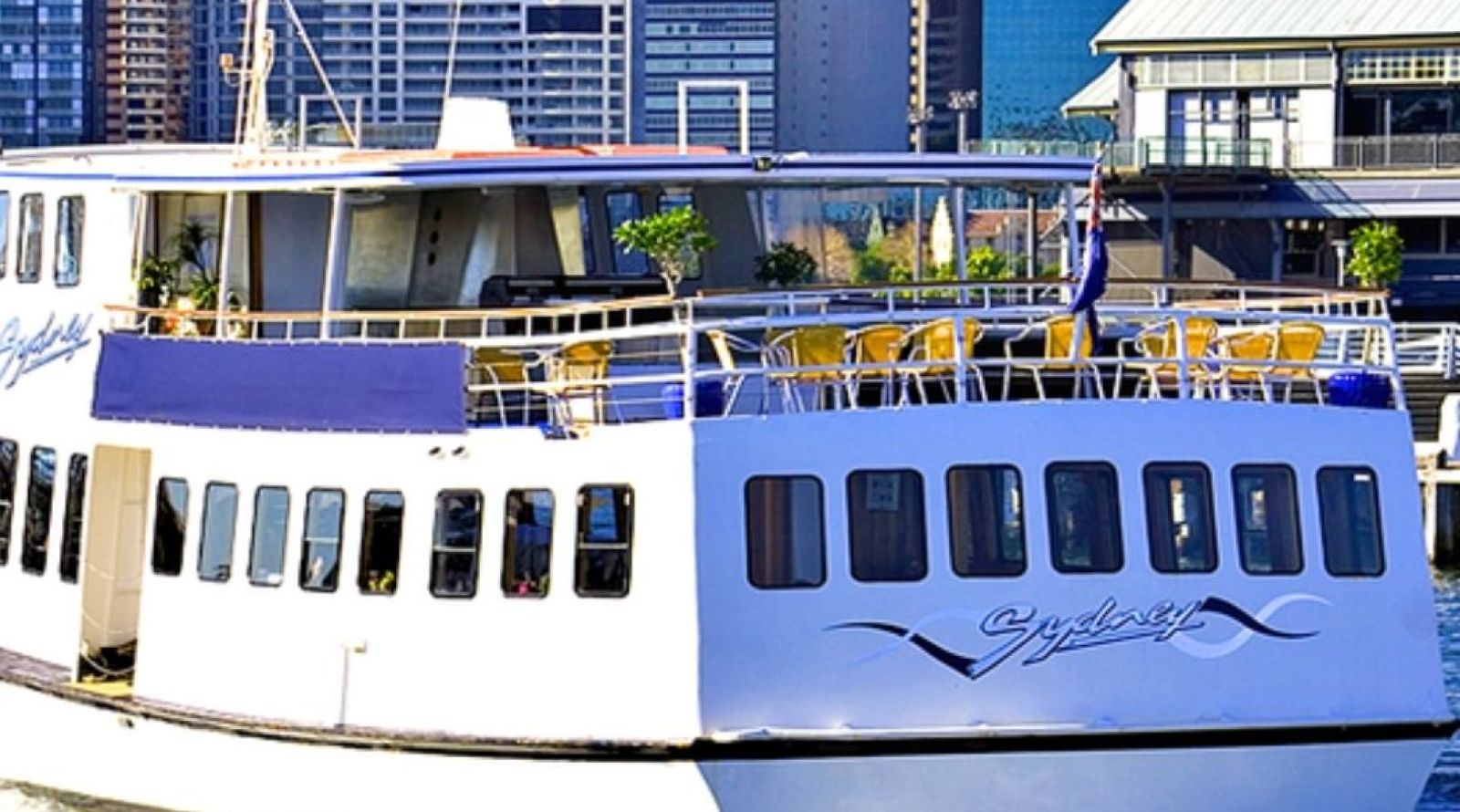 MV Sydney Boat Hire - Rear view