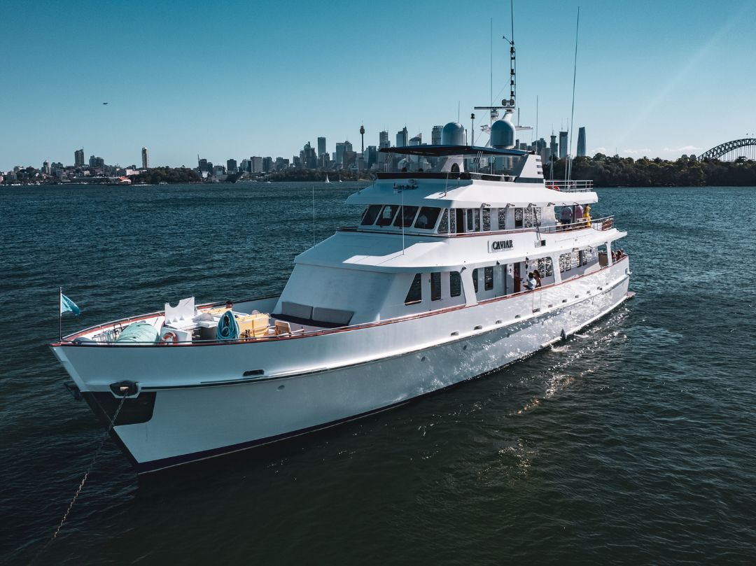Caviar Yacht Hire Sydney