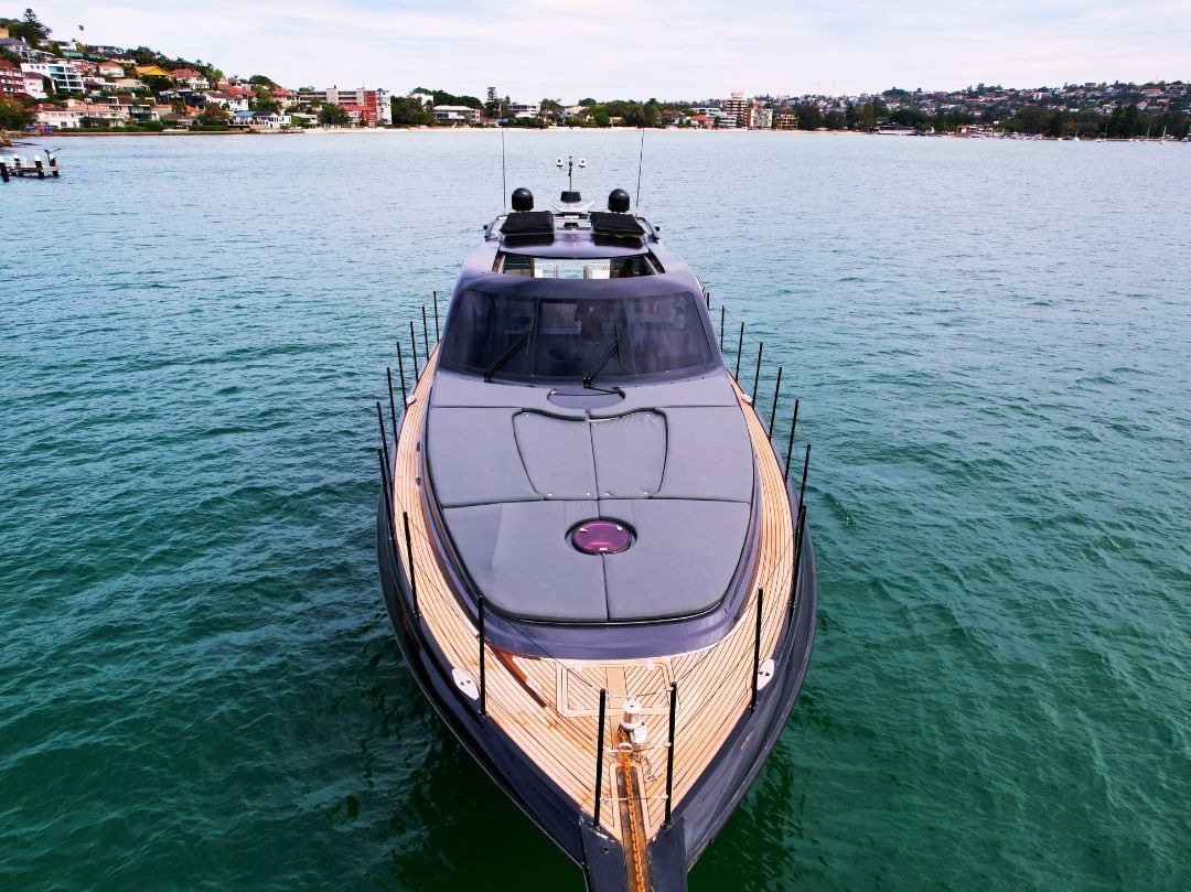 Prometheus Boat Hire Sydney - Bow High