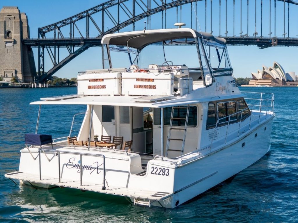 Enigma X Boat Hire - Sydney Opera House