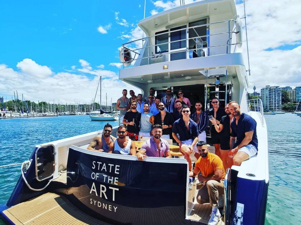 State of the Art - Sydney Boat Hire - Group Photo