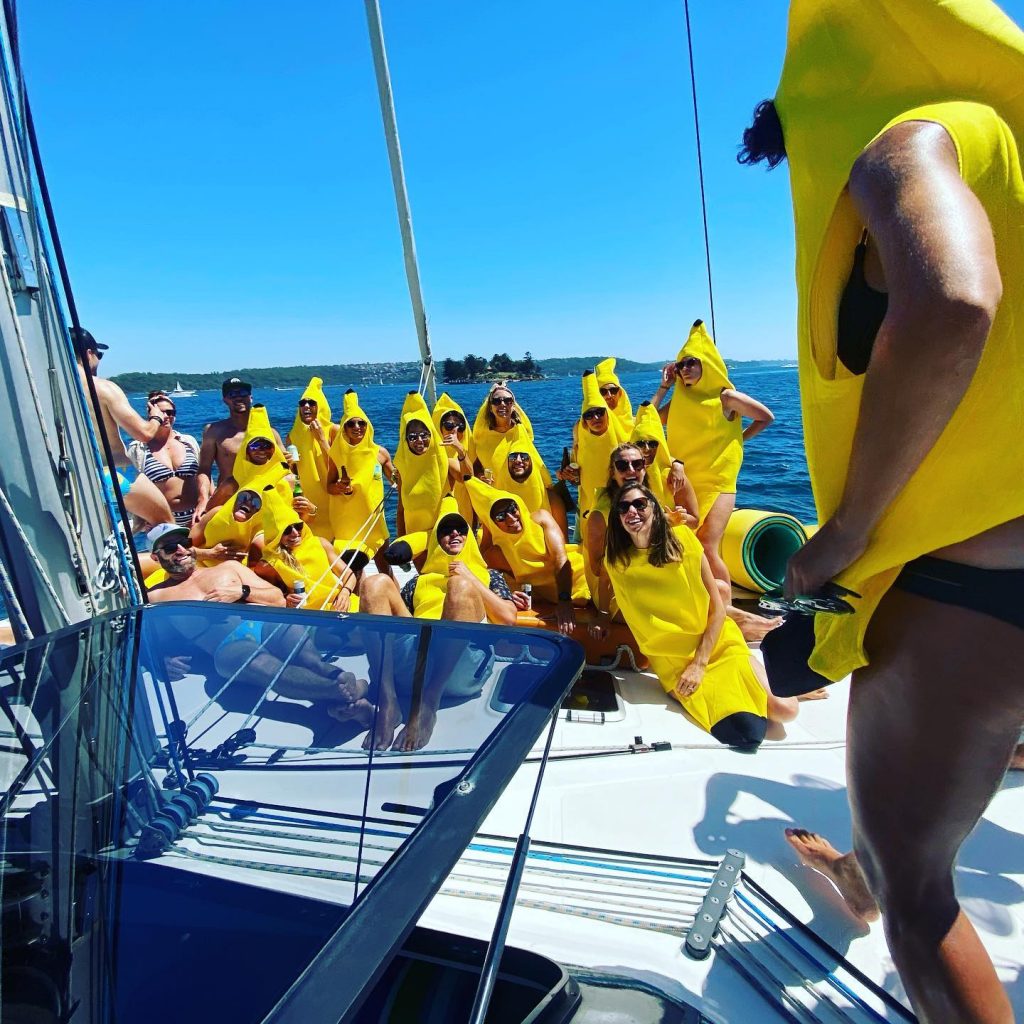 Banana Themed Boat Party - Private Boat Hire Sydney