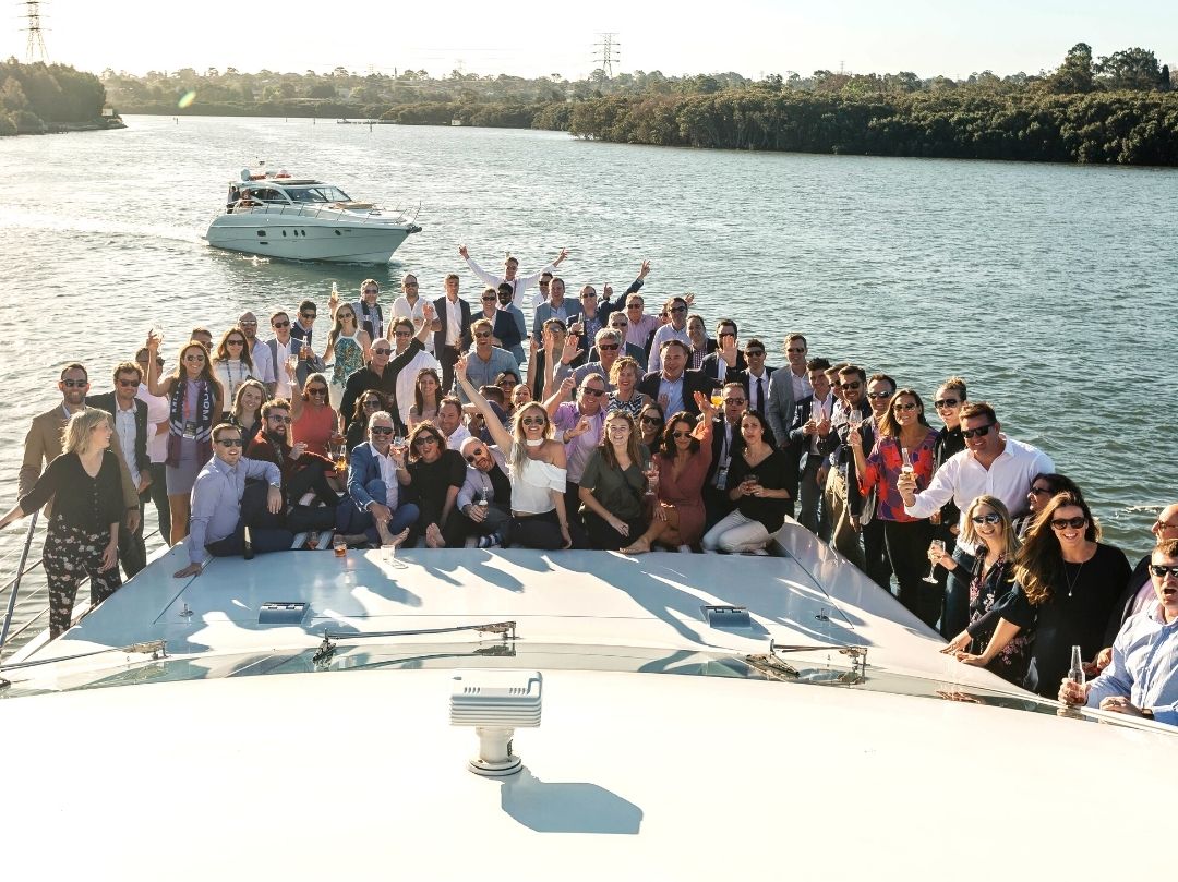 Corporate Boat Hire Sydney - Large Group