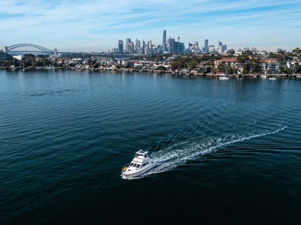 Cavok Boat Hire - Sydney Skyline