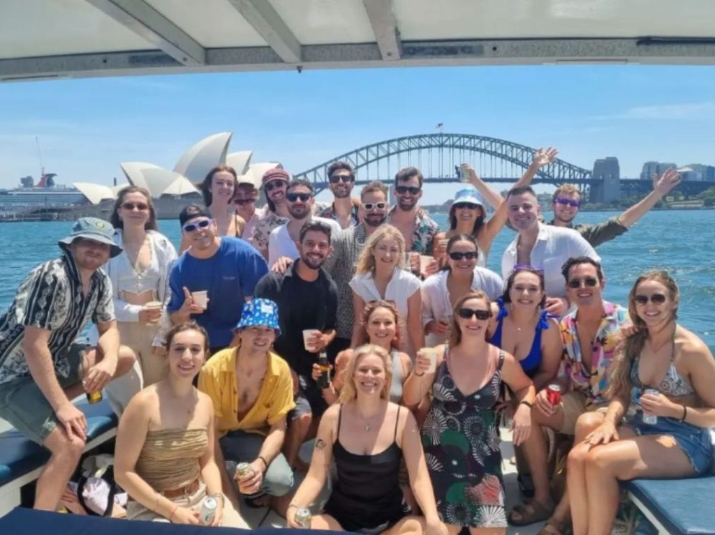 Moxie Boat Hire Sydney - Group Photo